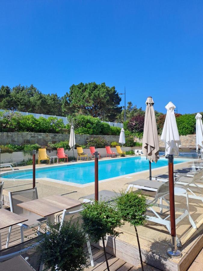 Le Churchill Hôtel&Spa Carnac Exterior foto
