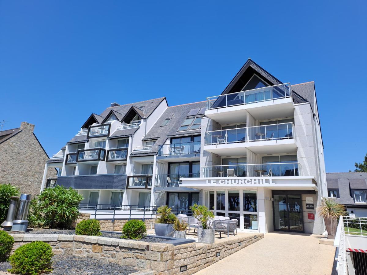 Le Churchill Hôtel&Spa Carnac Exterior foto
