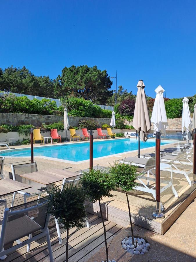 Le Churchill Hôtel&Spa Carnac Exterior foto